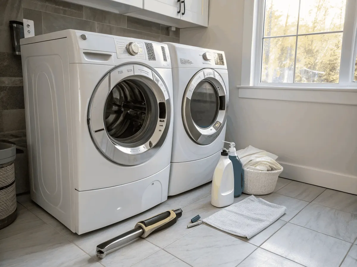 Compact laundry space